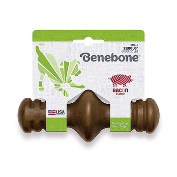 Benebone's Zaggler Rolling Dog Chew (Bacon Flavor)